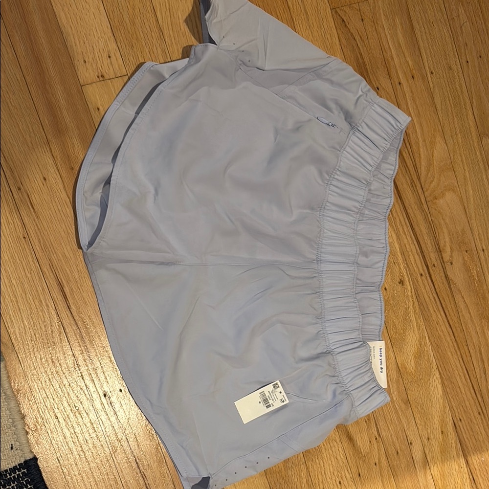 Medium women’s lined periwinkle shorts NWT